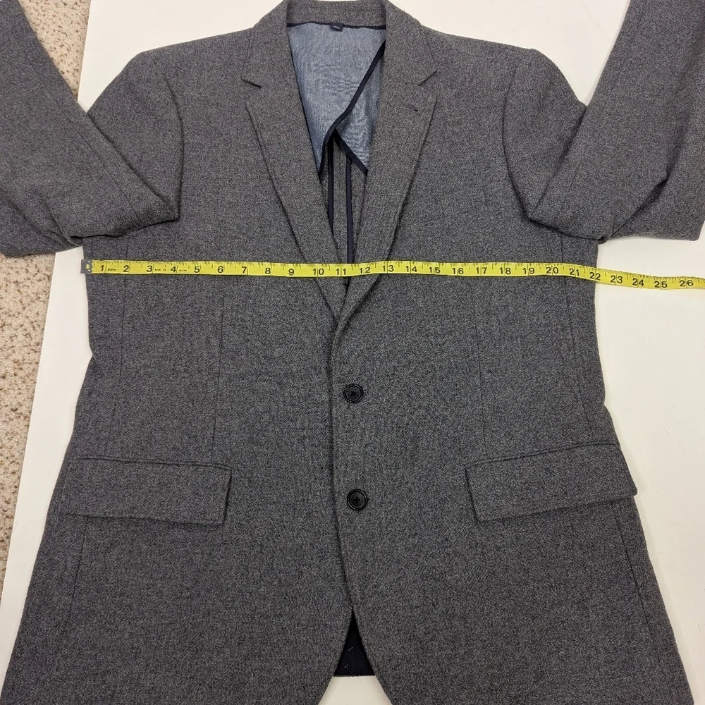 J. Crew Thompson Wool Blend Grey Sport Jacket Size 44R